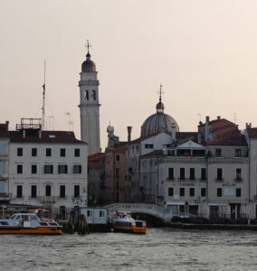 Einfahrt nach Venedig