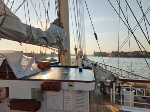 Einfahrt nach Venedig