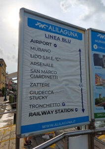 Linea Blu von Alilaguna